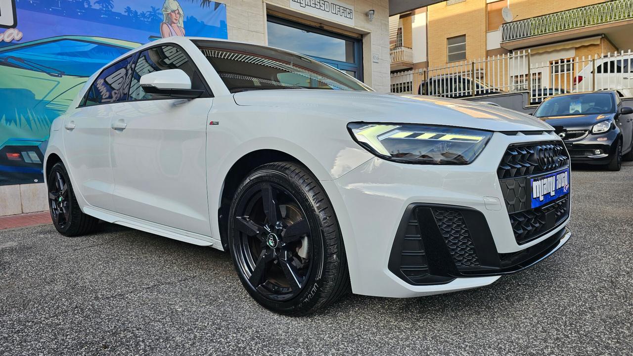 A1 SPB 30 TFSI S tronic Identity Black S-LINE INTERNO ESTERNO LED TAGL UFF GAR AUDI