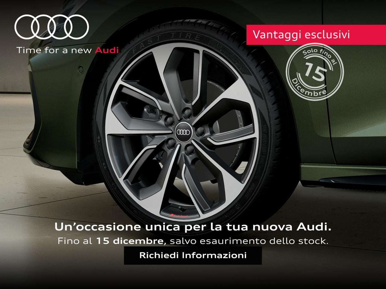 Audi A3 sportback 1.5 tfsi mhev s line edition 150cv s-tronic