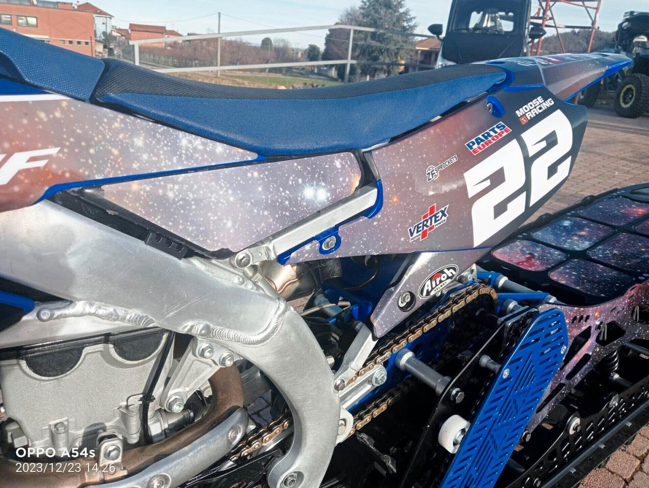 Yamaha yzf 450 kit cingoli snowbike da 127