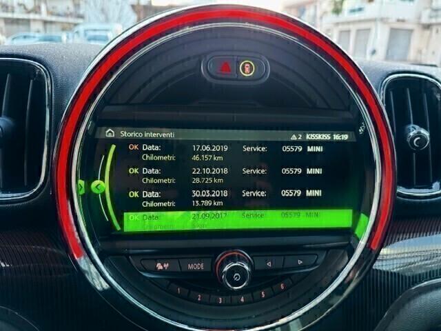 Mini Cooper D Countryman 2.0 D Automatica Tetto Pelle Harnan Kardon Pelle Navi R18 Carplay