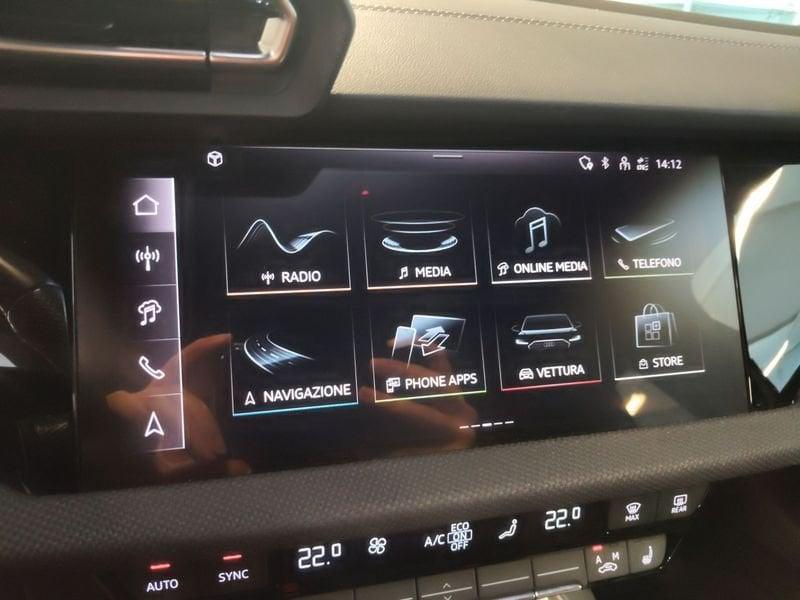 Audi A3 A3 Sportback 1.5 tfsi mhev Business Advanced 150cv s-tronic