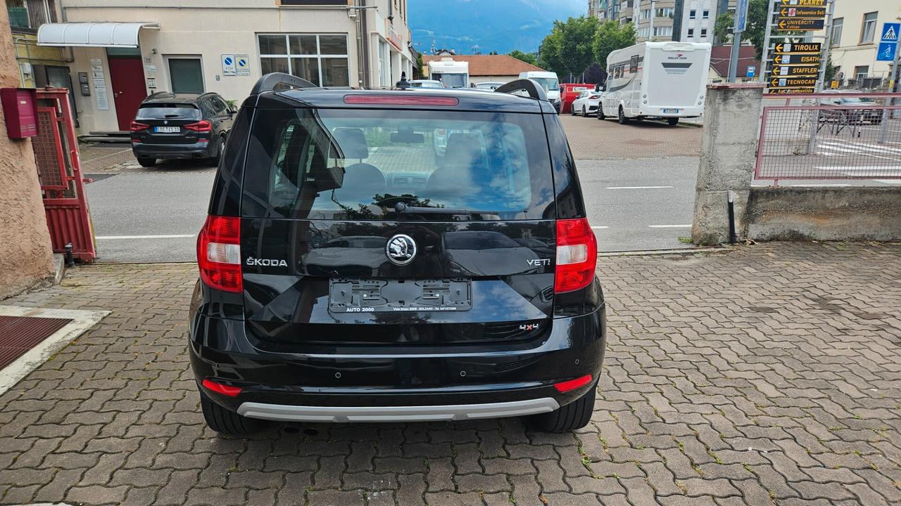 Skoda Yeti Outdoor 2.0 tdi Elegance 4x4 140cv GANCIO-SED.RISC