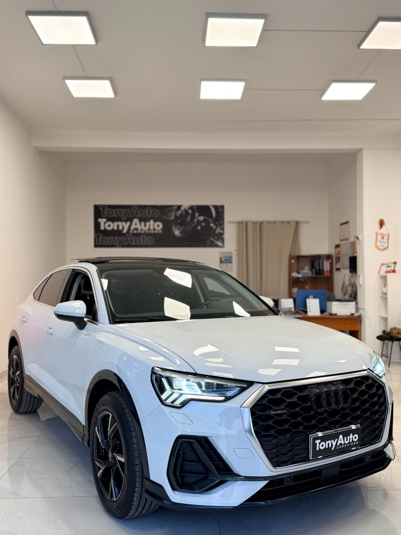 Audi Q3 SPB 40 TDI quattro S tronic 190 C.V CON TETTO APRIBILE,VIRTUAL COCKPIT,APPLE CARPLAY,TELECAMERA