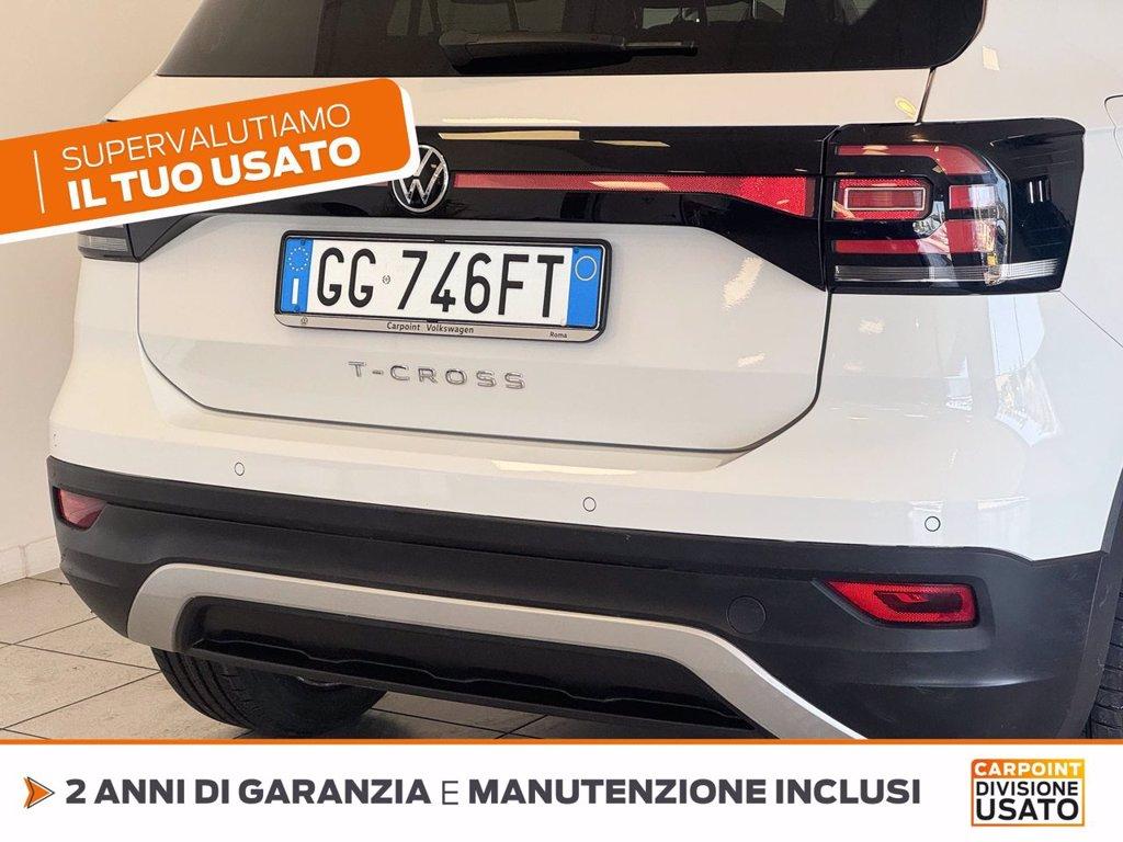 VOLKSWAGEN T-cross 1.0 tsi advanced 110cv dsg del 2021