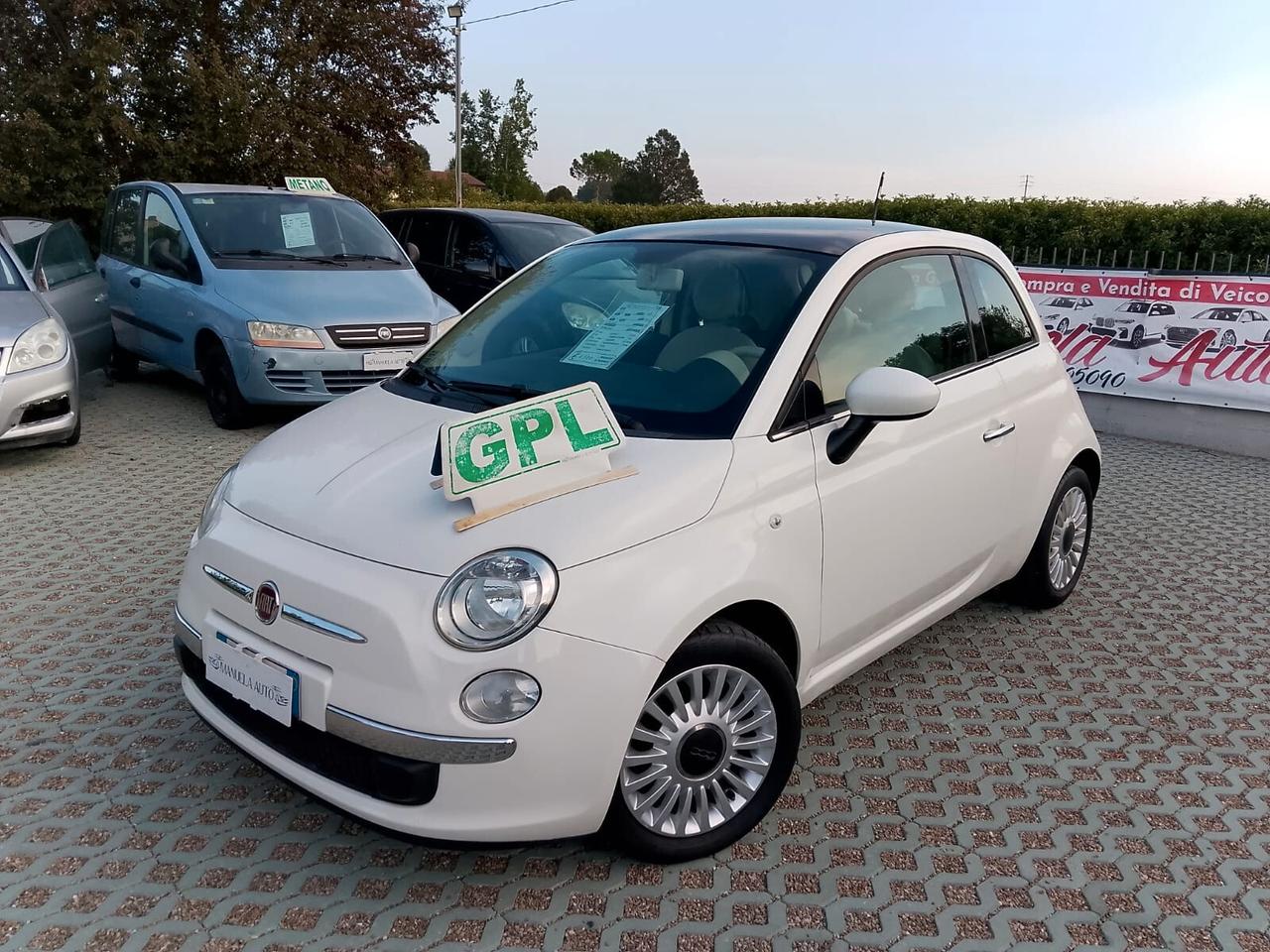 Fiat 500 1.2 Benzina-GPL-NEOPAT-140.000-2012