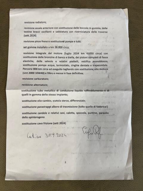 Fiat 124 Coupe Sport 1600 ASI + MOTORE REVISIONATO