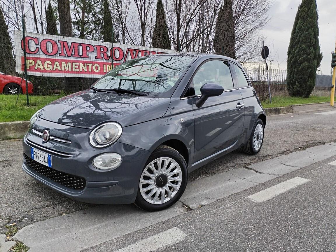 Fiat 500 1.2 Lounge 51000KM TAGLIANDI CERTIFICATI 2018