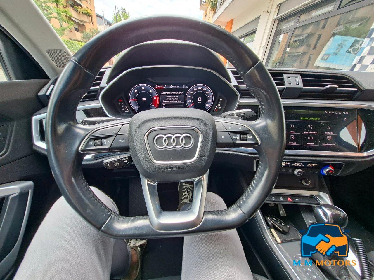 Audi Q3 40 2.0 tdi S line quattro 190cv unico proprietario
