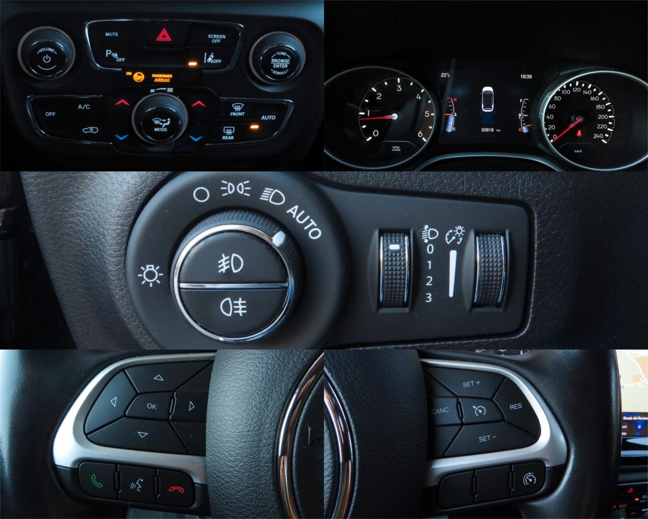 Jeep Compass 1.6mjt Limited 120cv. full led/adas/keyless/navi