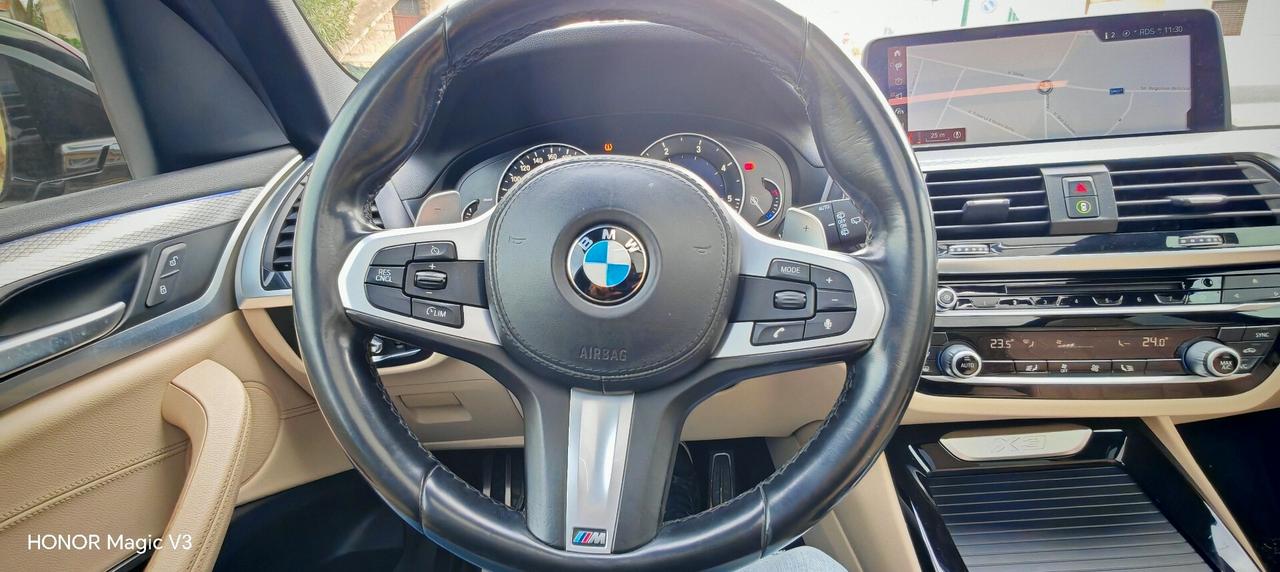 Bmw X3 M SPORT xDRIVE 190CV TETTO NAVI PROF PELLE XENON