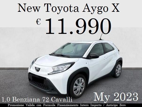 Toyota Aygo X Prezzo N°1 in Italia