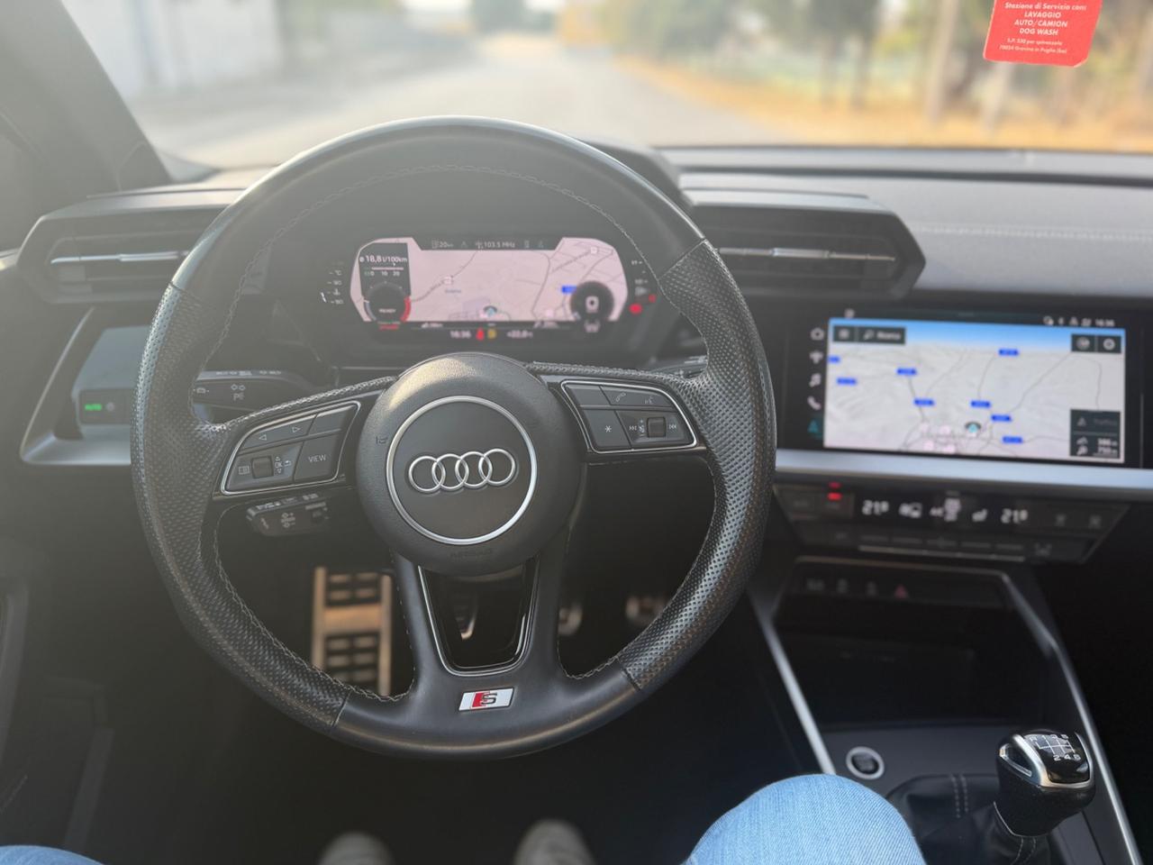 Audi A3 SPB 35 TDI S line edition IDENTITY BLACK