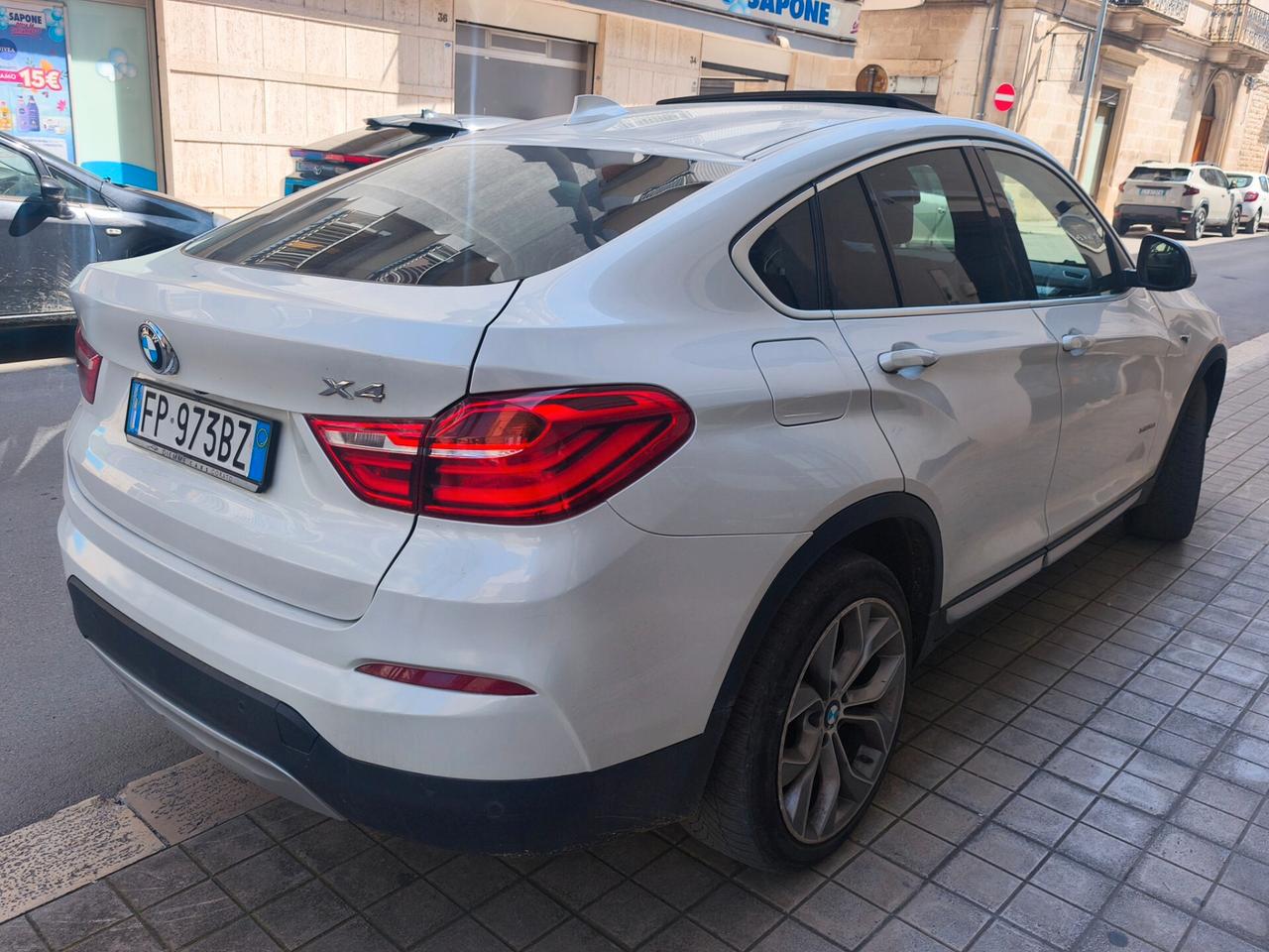 Bmw X4 xDrive20d XLine tetto 2018