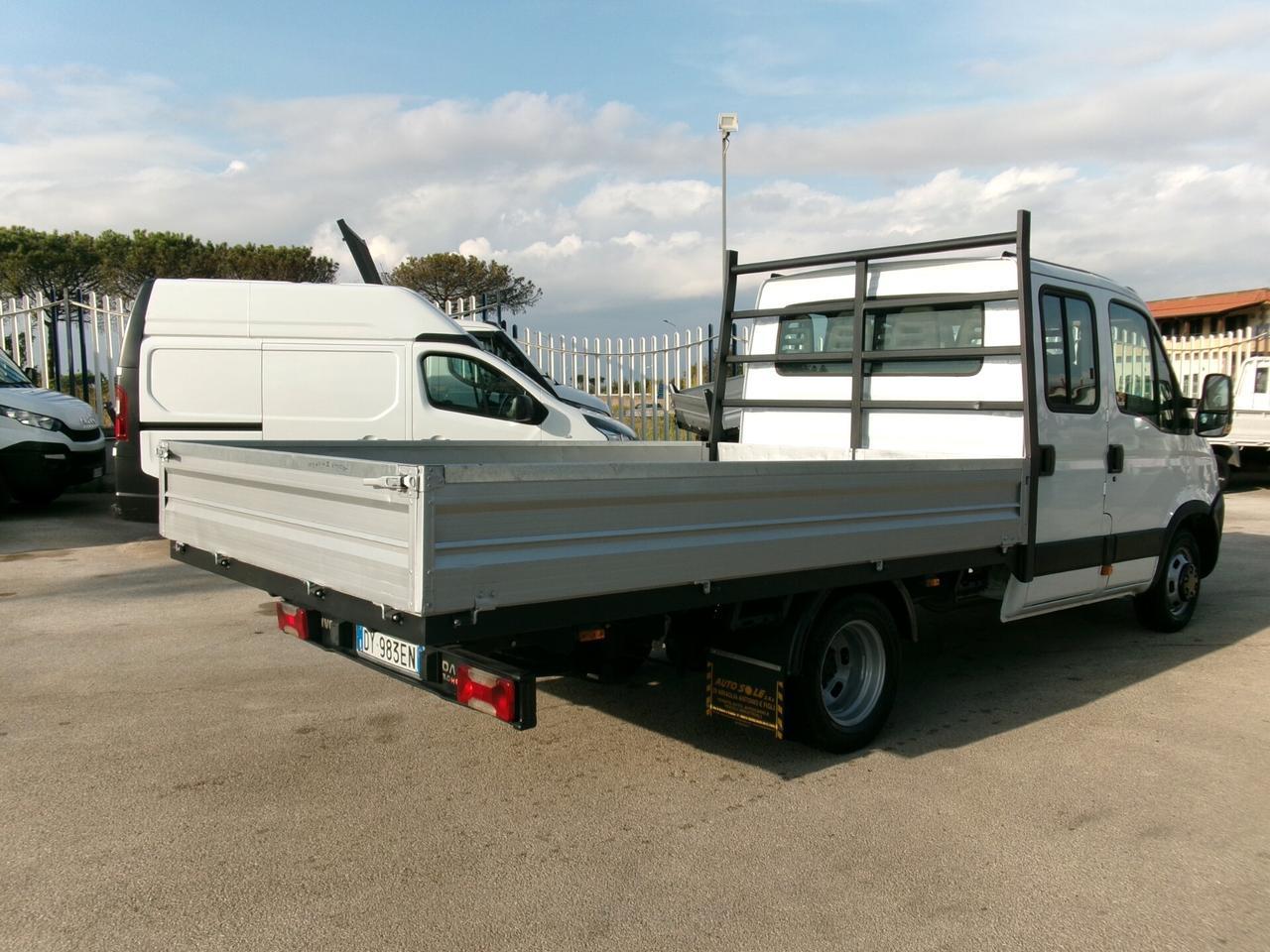 Iveco Daily 35C18 3000 180CV DOPPIA CABINA 7P CASSONE FISSO 3.30 METRI