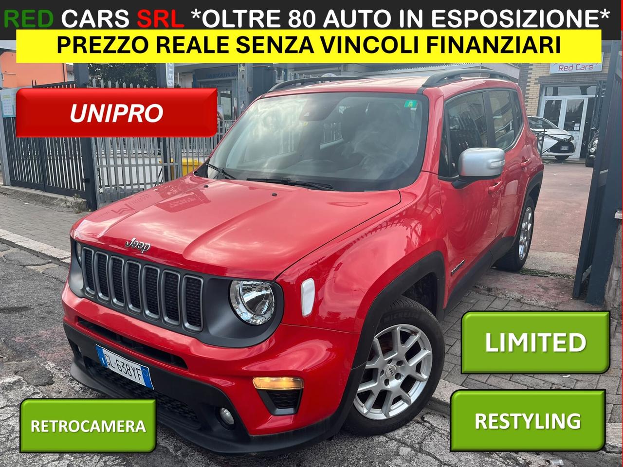Jeep Renegade 1.6 Mjt 130 CV Limited UNIPRO' *PREZZO VERO*