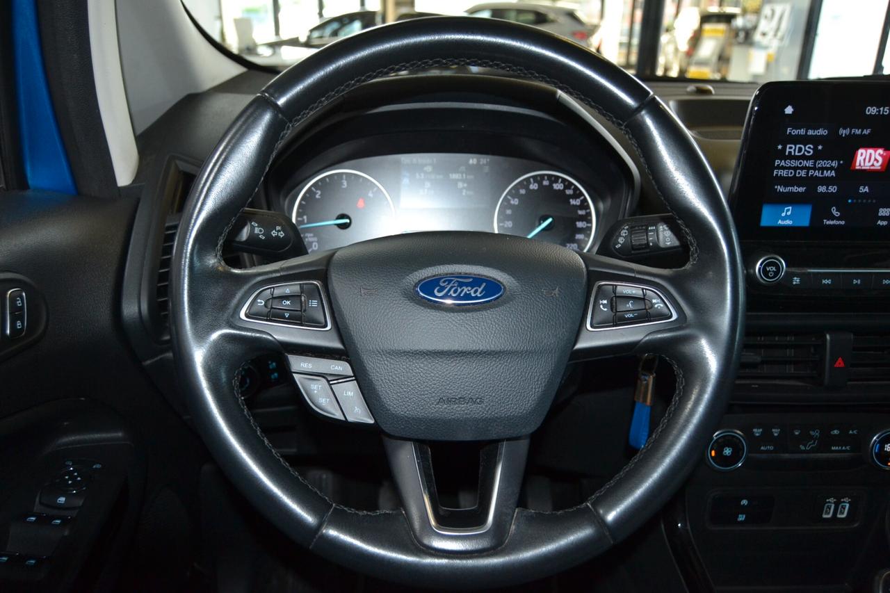 Ford EcoSport 1.5 TDCI 100 CV Titanium UniPro/Navi/Pelle/Cruise