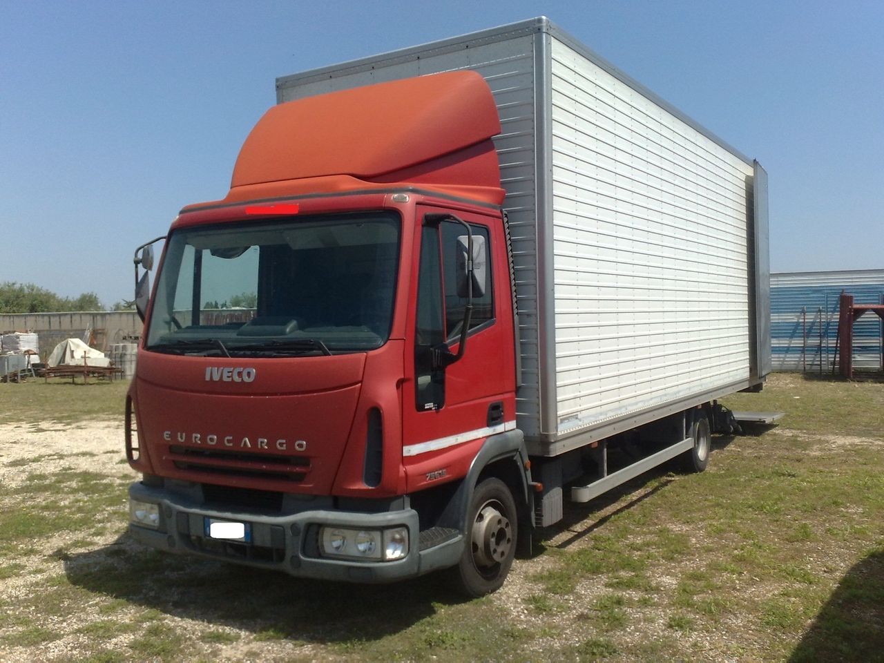 Iveco Eurocargo 75e15 Cassa in Lega con Sponda caricatrice posteriore- 2005