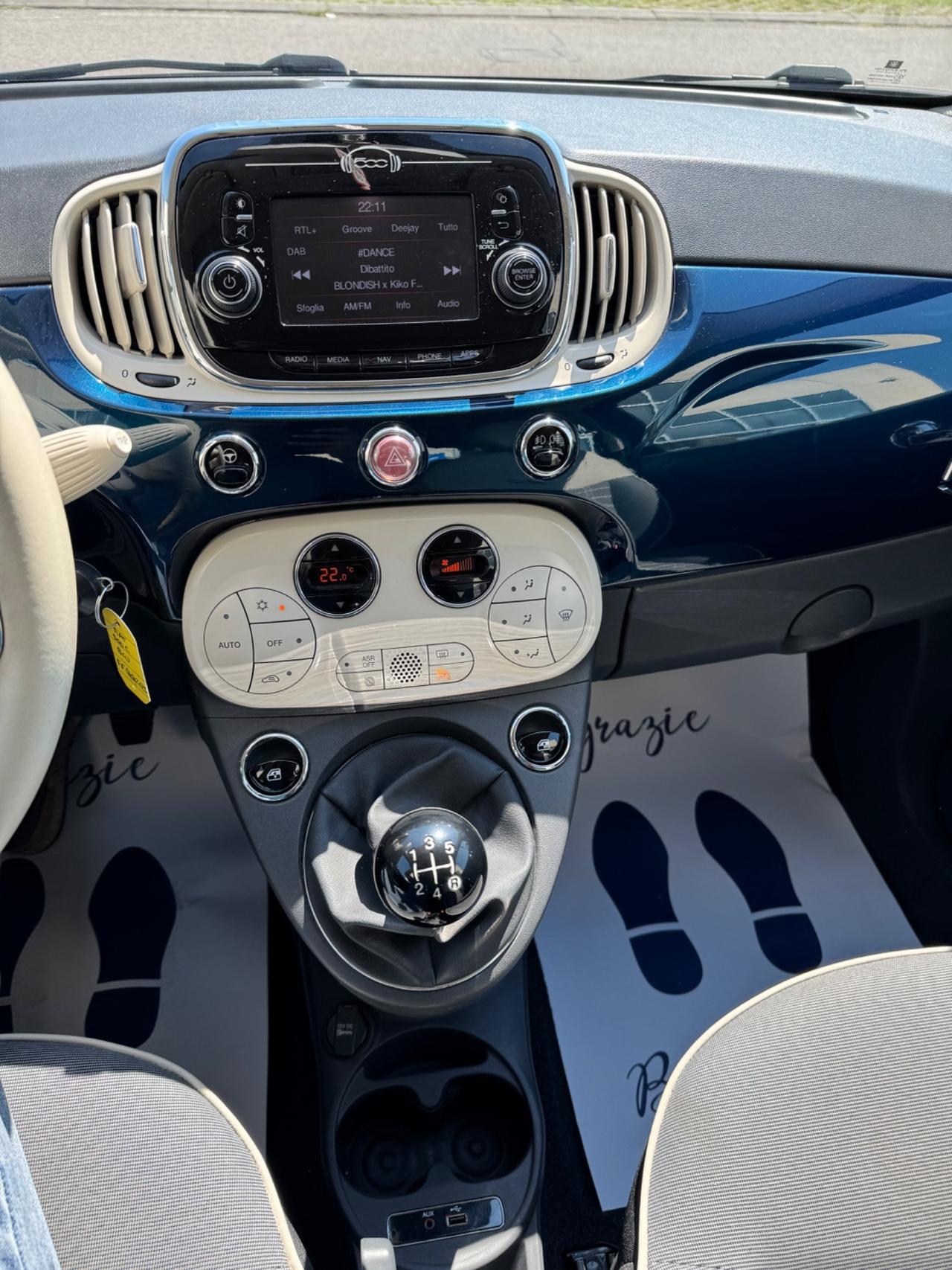 Fiat 500 C 1.3 Multijet 95 CV. Ok Neopatentati. Euro 6B
