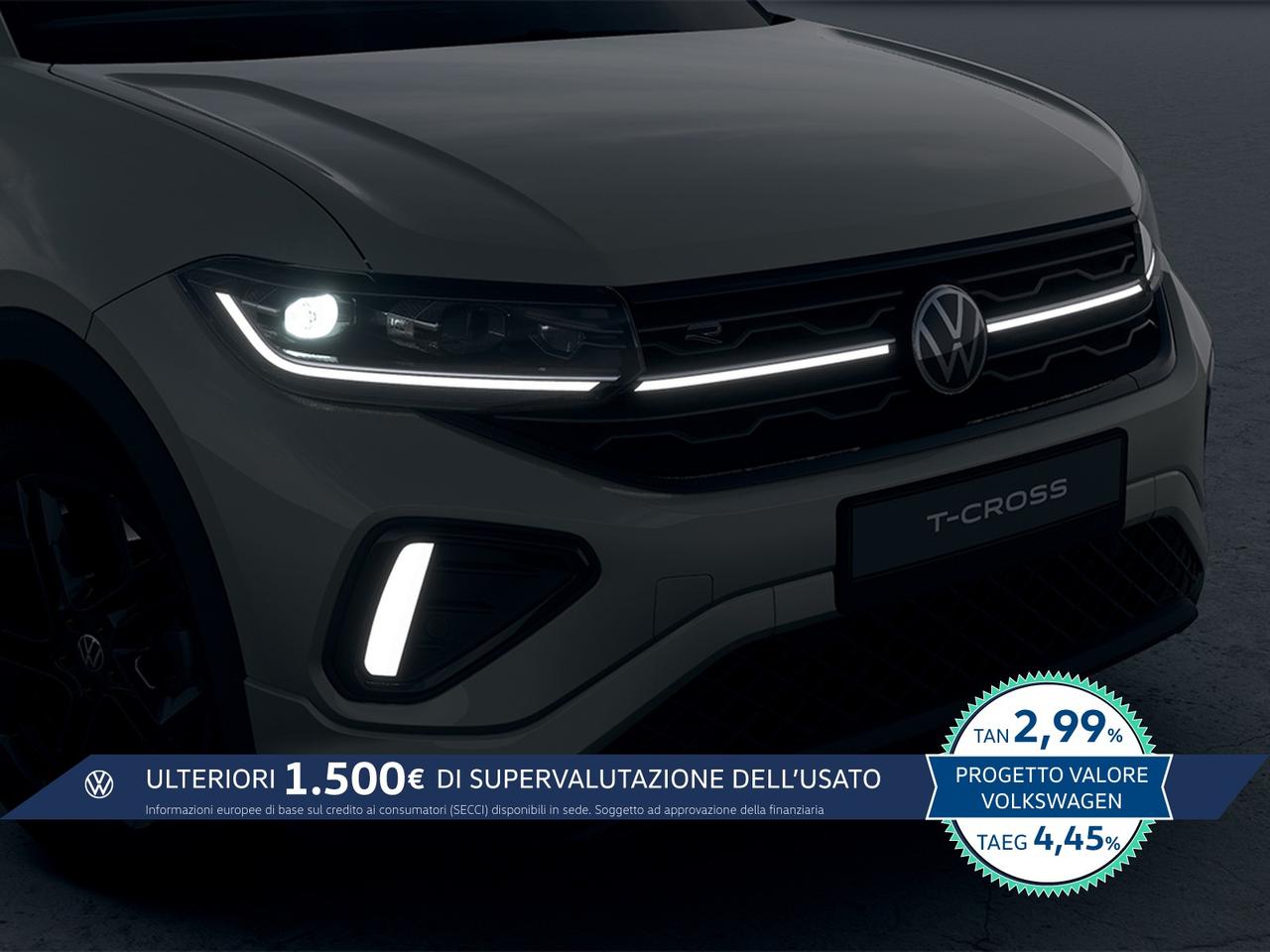 Volkswagen T-Cross 1.0 tsi r-line plus 115cv dsg