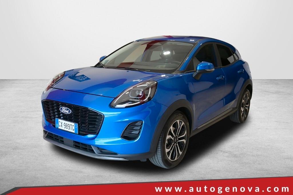 PUMA NEW 1.0 ECOBOOST HYBRID 125CV 6M. TITANIUM ( FARI LED - COCKPIT - NAVI - MIRROR - SENSORI POST. - TELECAMERA POST. )