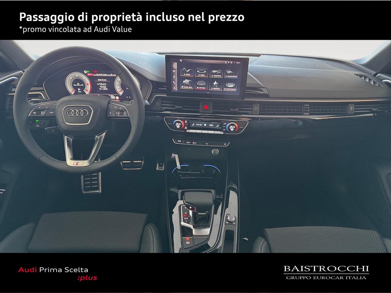 Audi A4 35 2.0 tdi mhev s line edition 163cv s-tronic