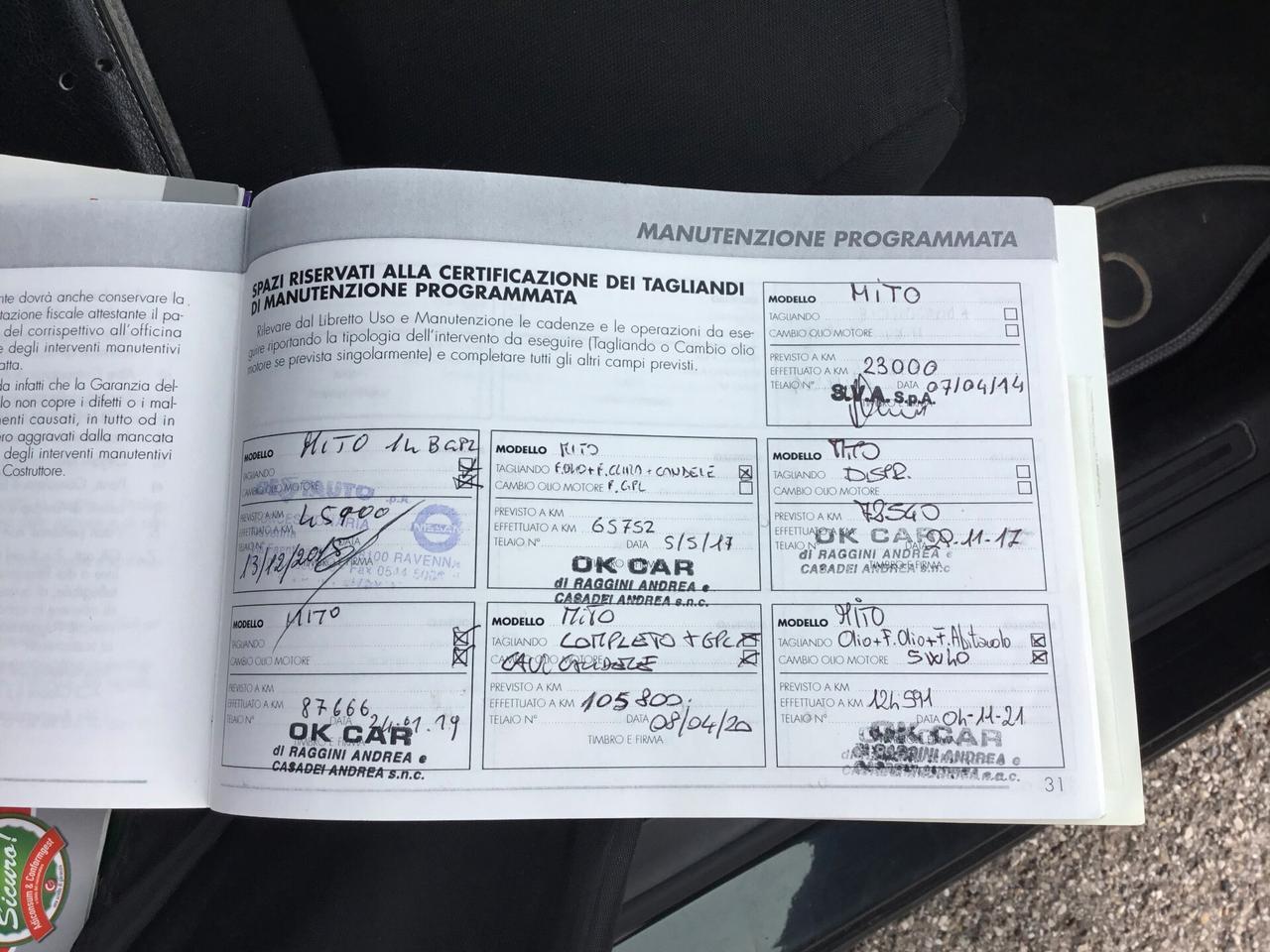 Alfa Romeo MiTo 1.4 78 CV 8V S&S Distinctive GPL