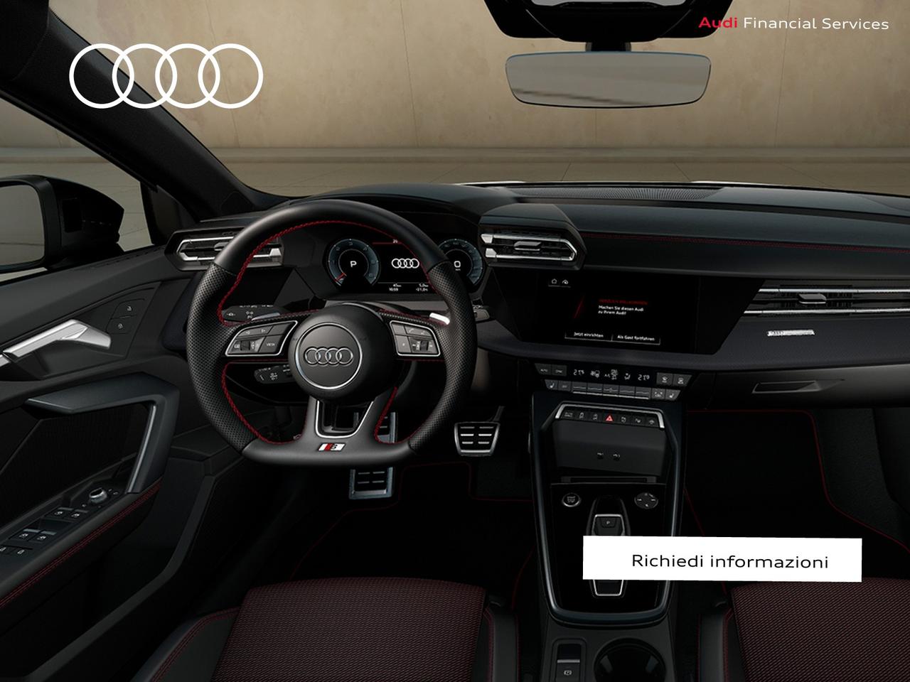 Audi A3 sportback 2.0 tdi s line edition 150cv s-tronic