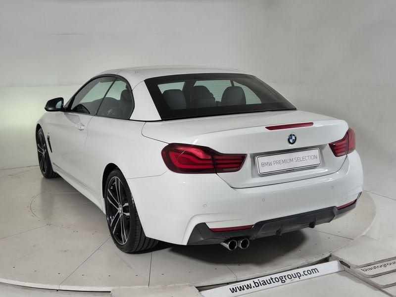 BMW Serie 4 Cabrio Serie 4 F33 2017 Cabrio Diesel 420d Cabrio Msport auto