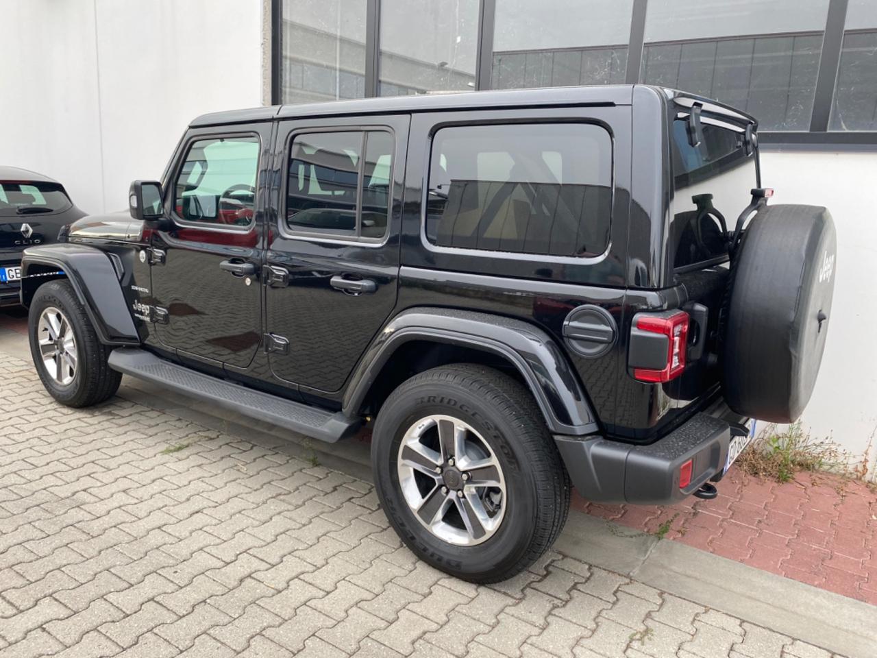 Jeep Wrangler Unlimited 2.0 Turbo Sahara 7500 km TUTTI ACCESSORI NUOVI ORIGINALI