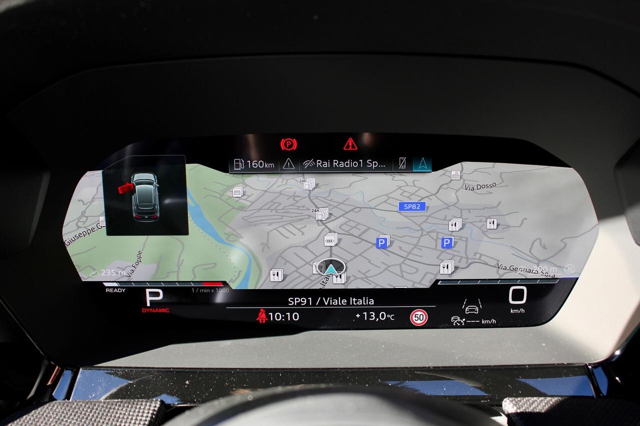 Audi S3 SPBK 2.0 TFSI 333 CV QUATTRO S TRONIC TETTO APRIBILE PANORAMICO BAULE ELETTRICO