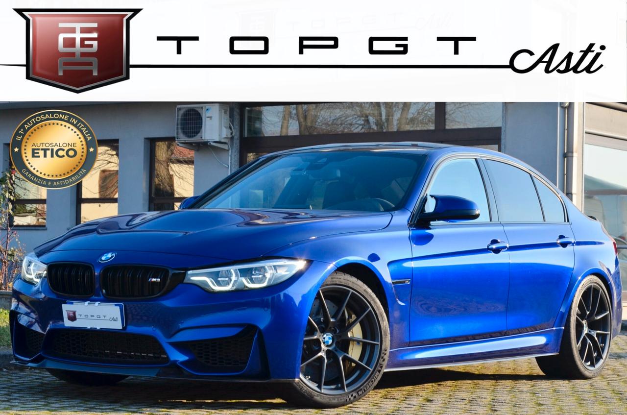 BMW M3 CS F80 3.0 460cv dkg CARBOCERAMICA, UFF ITALIANA, UNICO UTILIZZATORE