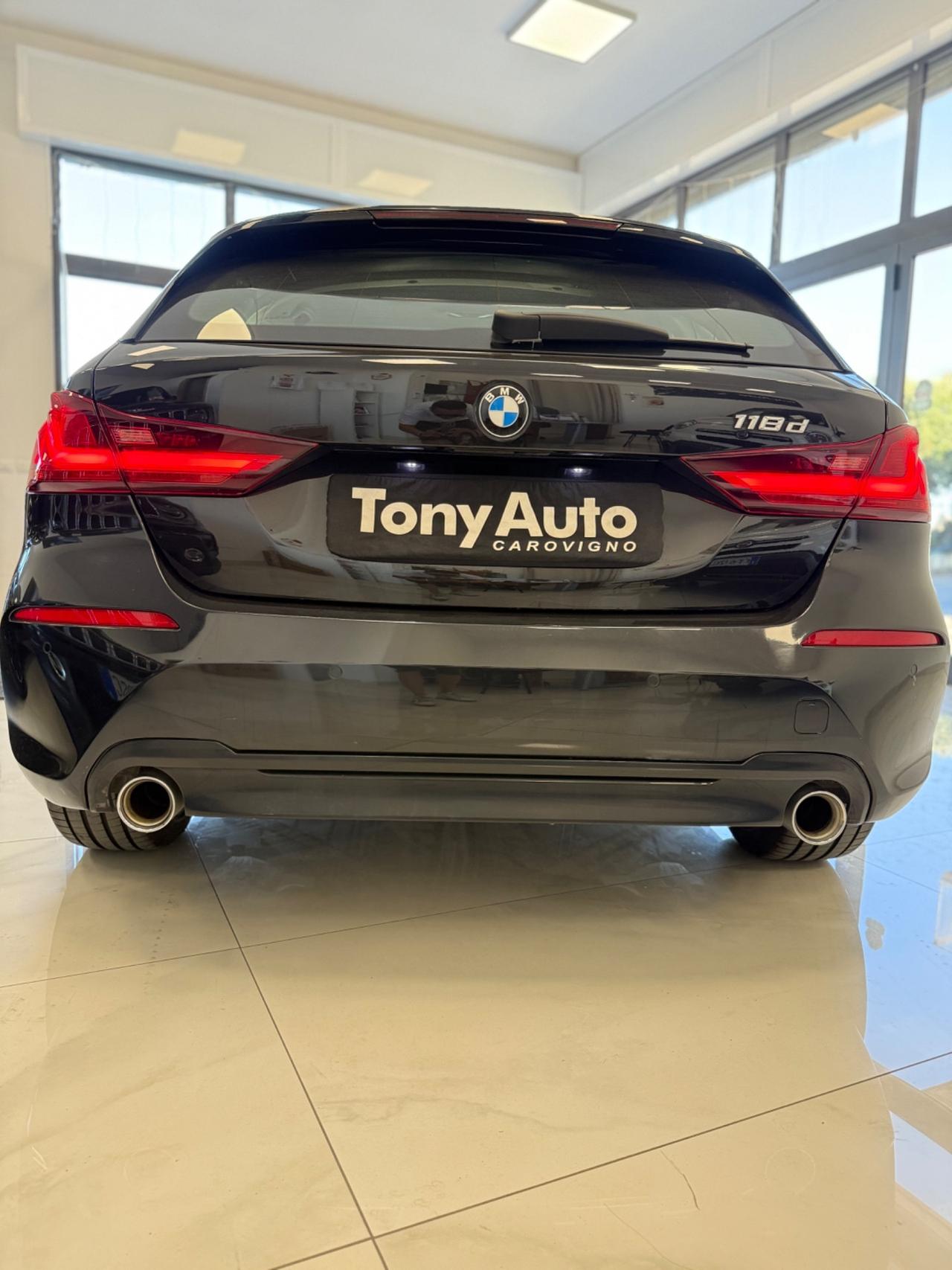 Bmw 118 d SPORT CON APPLE CARPLAY,VIRTUAL COCKPIT,NAVI,FULL LED,AZIENDALE BMW,KM CERTIFICATI