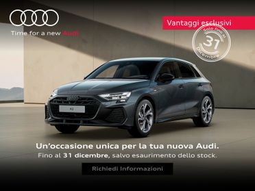 Audi A3 sportback 45 1.5 tfsi e s line edition s-tronic