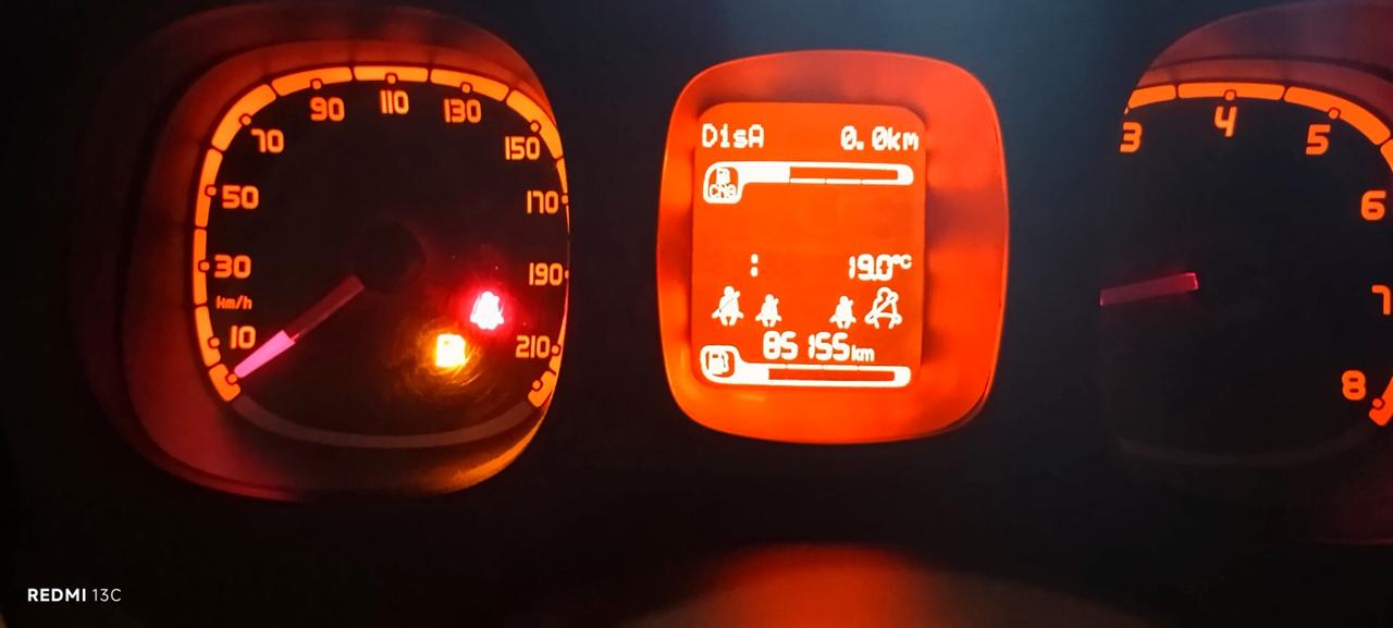 Fiat Panda del 2015 METANO 85.000 km