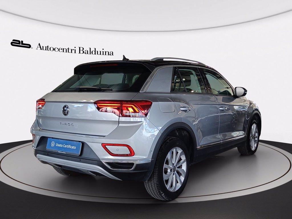 VOLKSWAGEN T-roc 1.0 tsi style 110cv del 2022