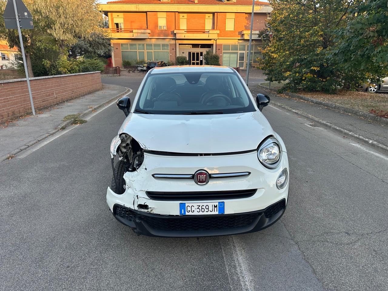 Fiat 500X 1.0 benzina sinistrata