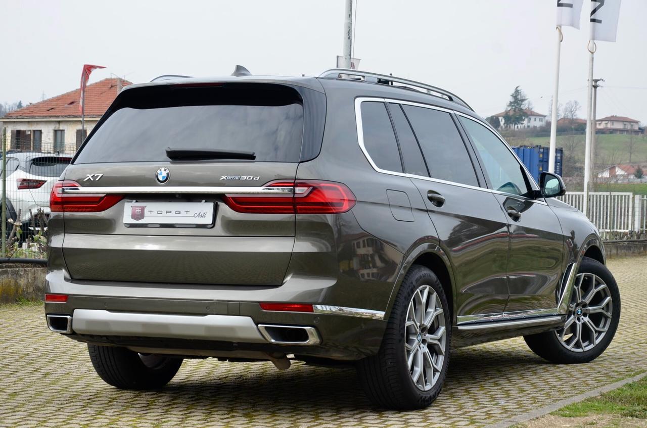 BMW X7 XDRIVE30d INDIVIDUAL COMPOSITION 265cv AUT 7 POSTI, SERVICE BMW, TETTO, HI-FI HARMAN & KARDON, FARI LASER, SOSPENSIONI, PERMUTE