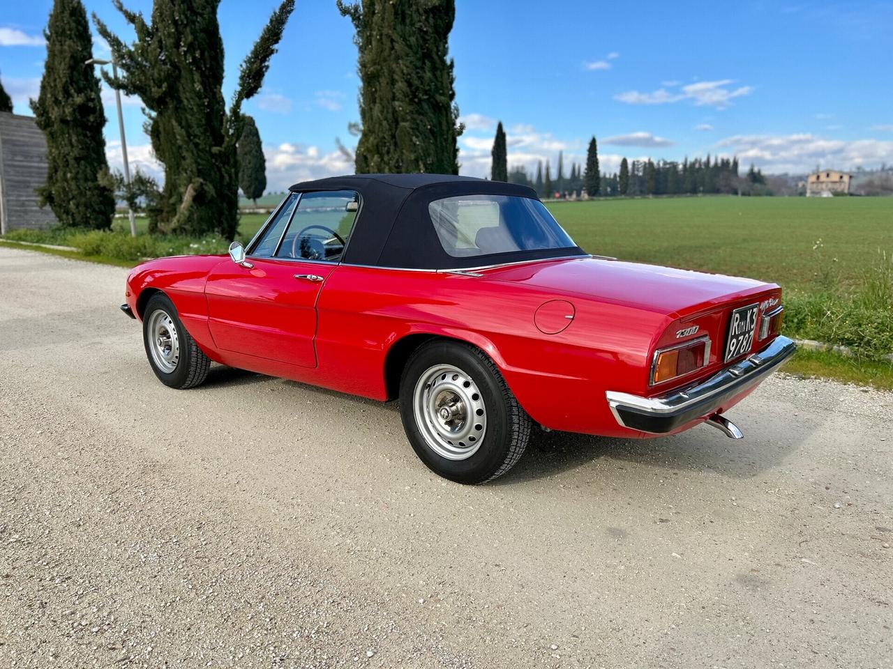 Alfa Romeo Spider 1.3 II SERIE " CODA TRONCA " - VETTURA DI INTERESSE STORICO COLLEZIONISTICO