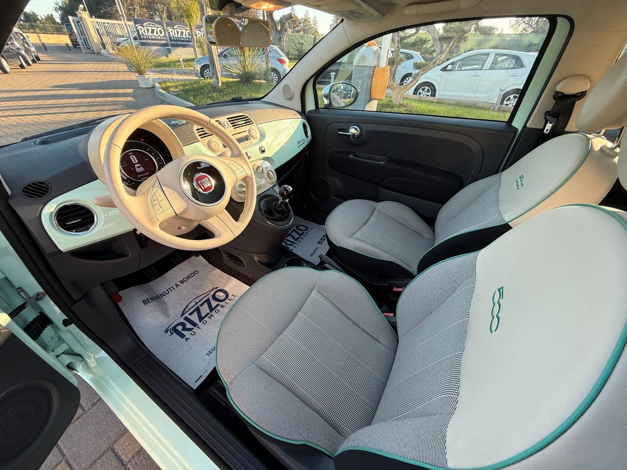 FIAT 500 1.2 LOUNGE TETTO PELLE