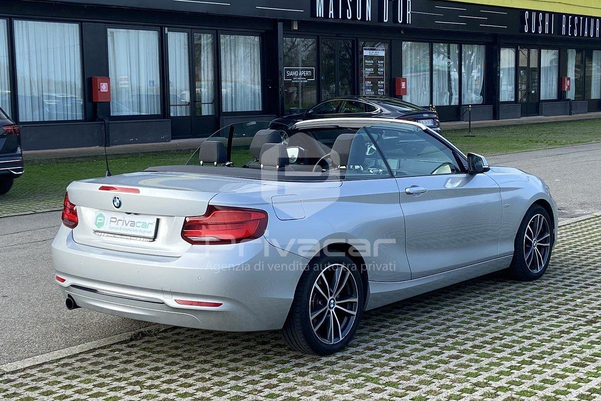 BMW 218i Cabrio Sport