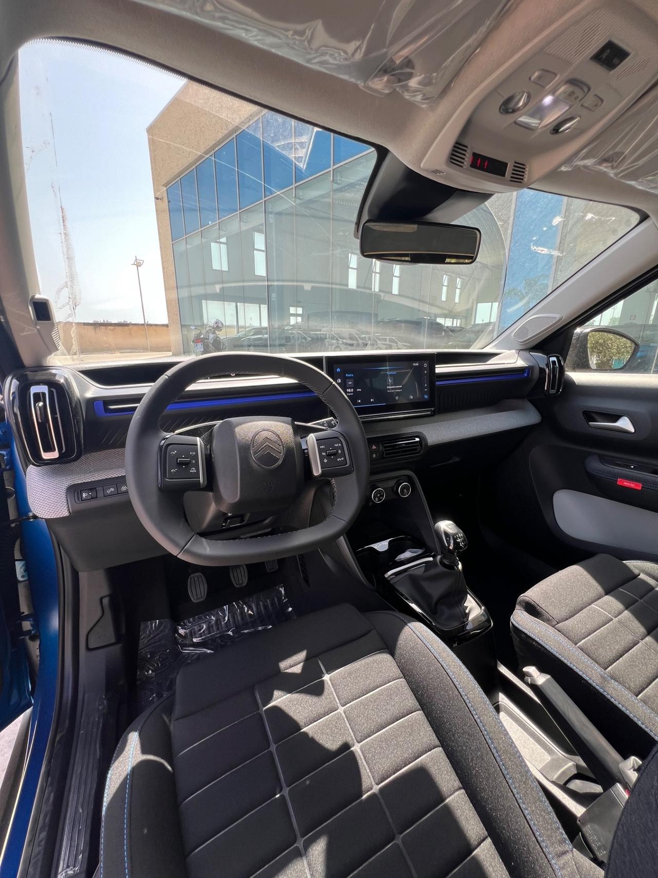 Citroen C3 PureTech 100 S&S Plus - possibilità noleggio no scoring