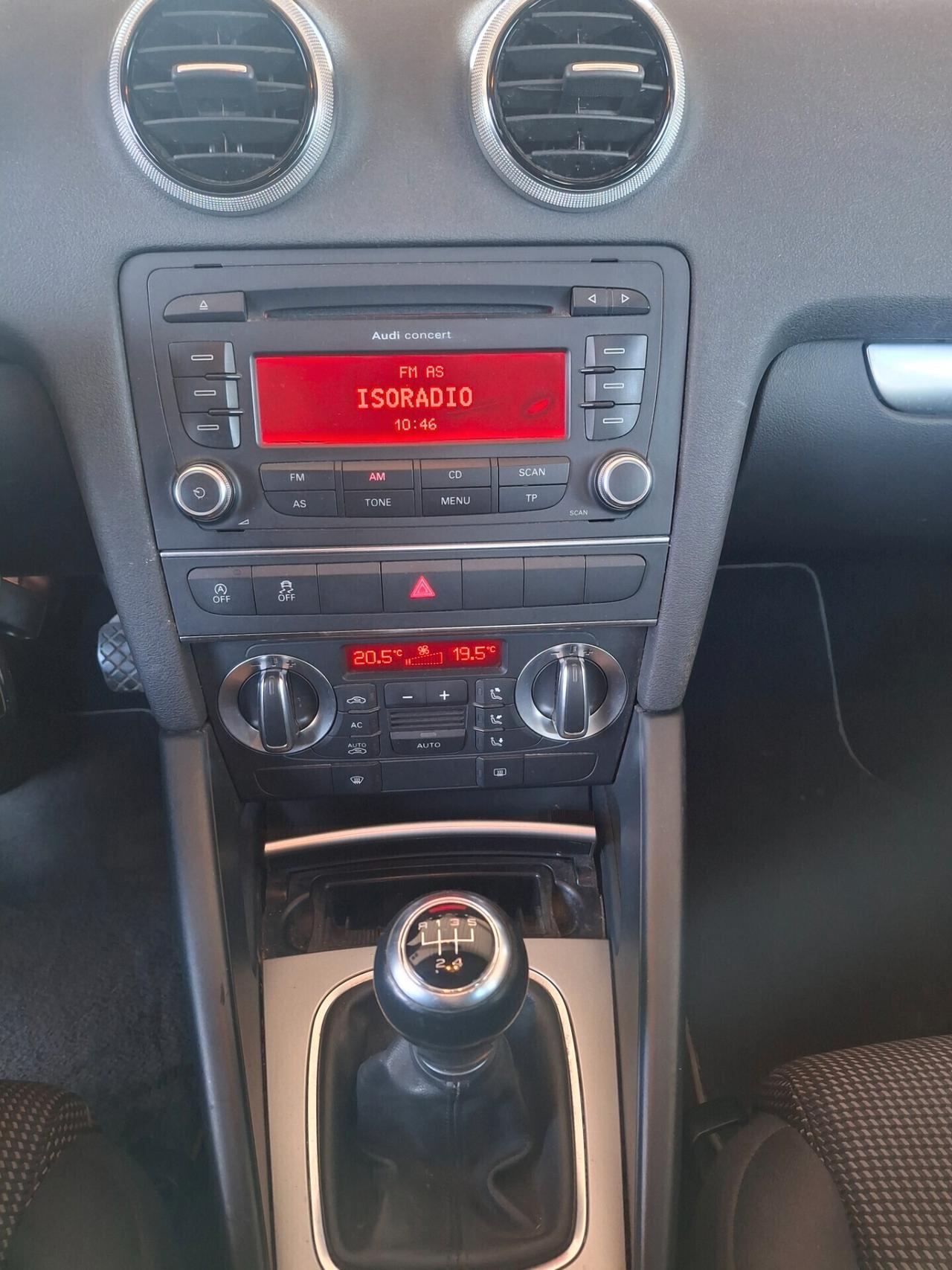 Audi A3 SPB 1.6 TDI 105 CV CR-*FRIZIONE NUOVA*