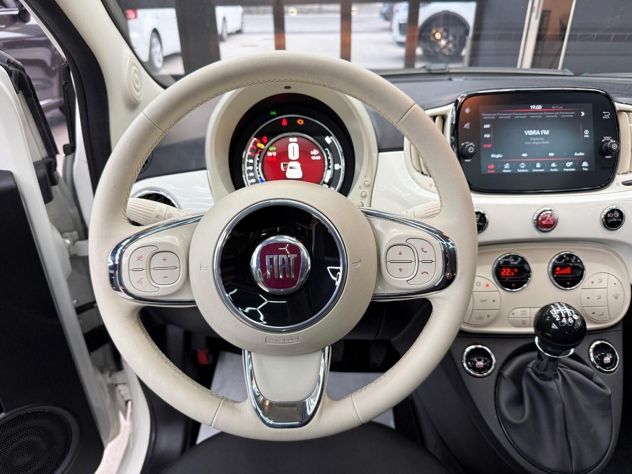 FIAT 500 1.0 70CV Hybrid Uconnect Tetto Pan