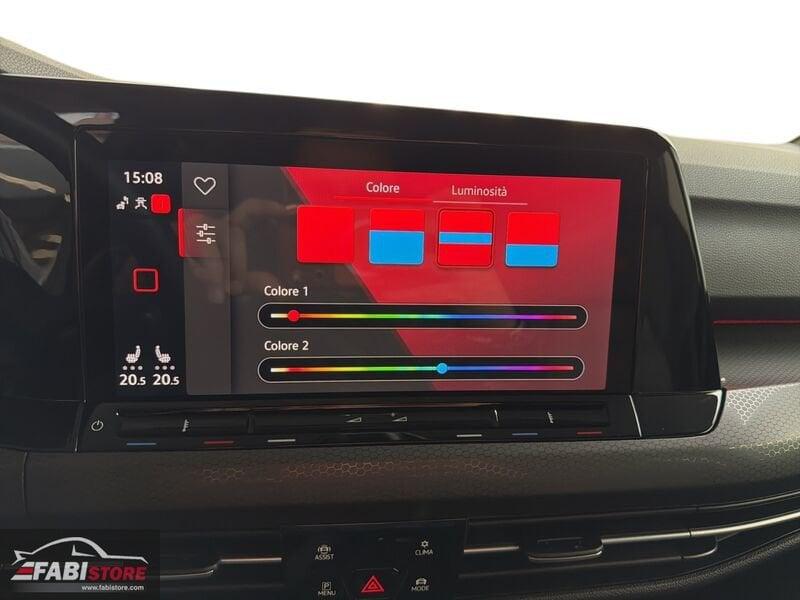 Volkswagen Golf 2.0 TSI 245 Cv DSG GTI - Harman, IQ LED, Fendi, Cerchi R ecc