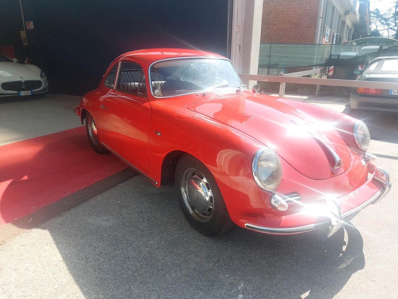 Porsche 356 C 1600 karmann macht number