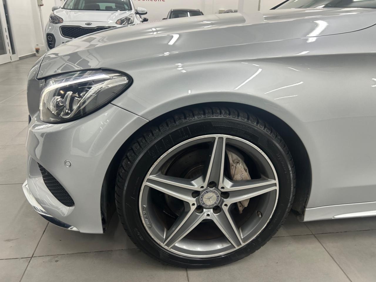 Mercedes classe C 220 Premium AMG finanziabile