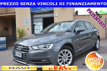 Audi A3 1.6 TDI 110CV SPORTBACK EURO6B *GARANZIA 12 MESI**