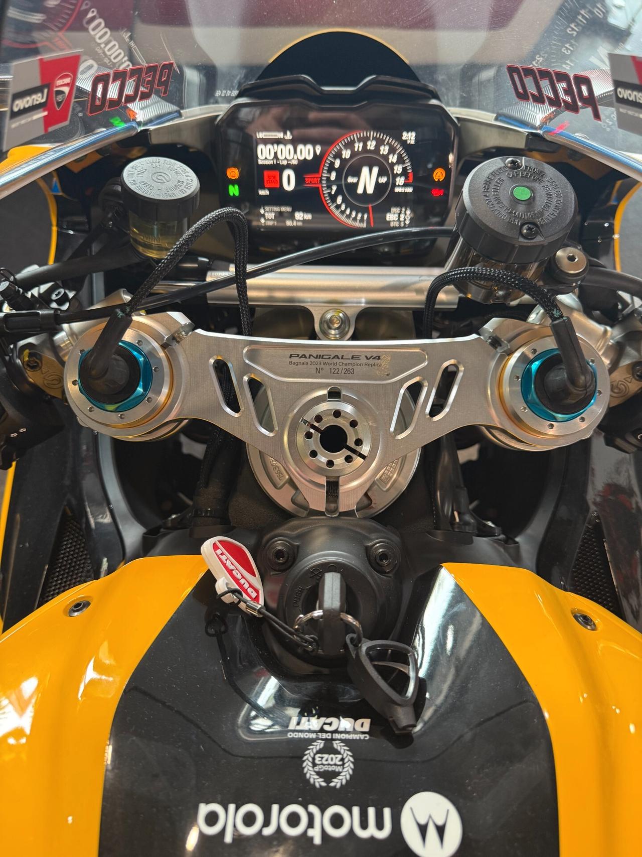 Ducati Panigale V4 Replica Bagnaia World Champion 2023