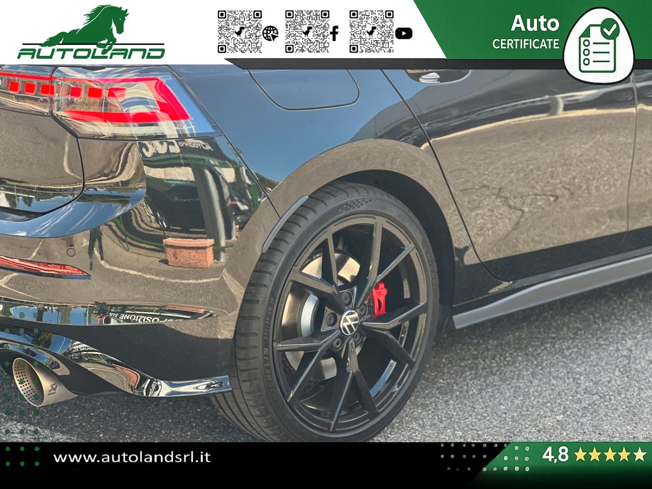 Volkswagen Golf 2.0 tsi GTI 265cv dsg TETTO - HEAD UP - PELLE - SEDILI VENTILATI