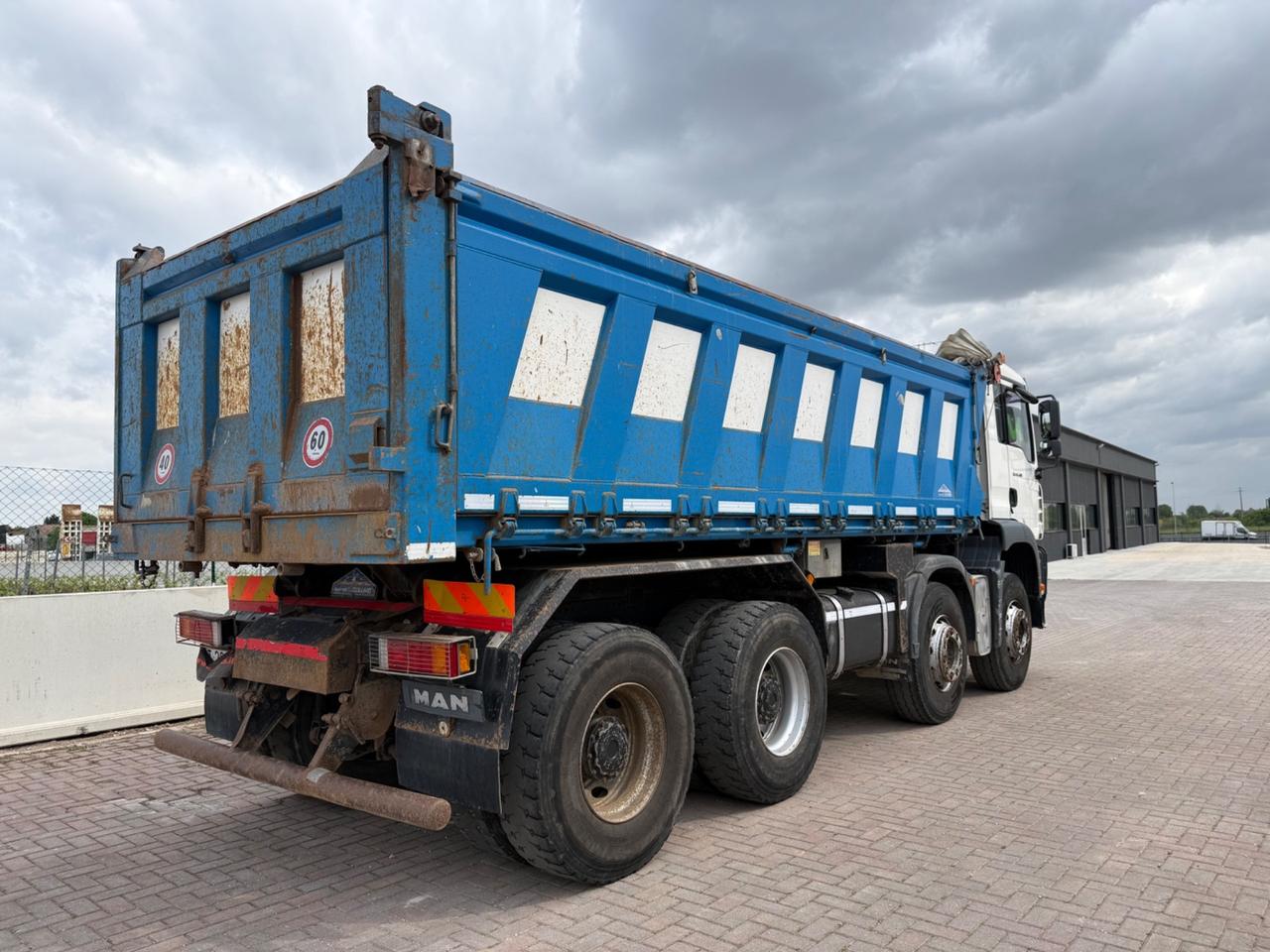 MAN 41.480 TGA ribaltabile 8x4 Euro3